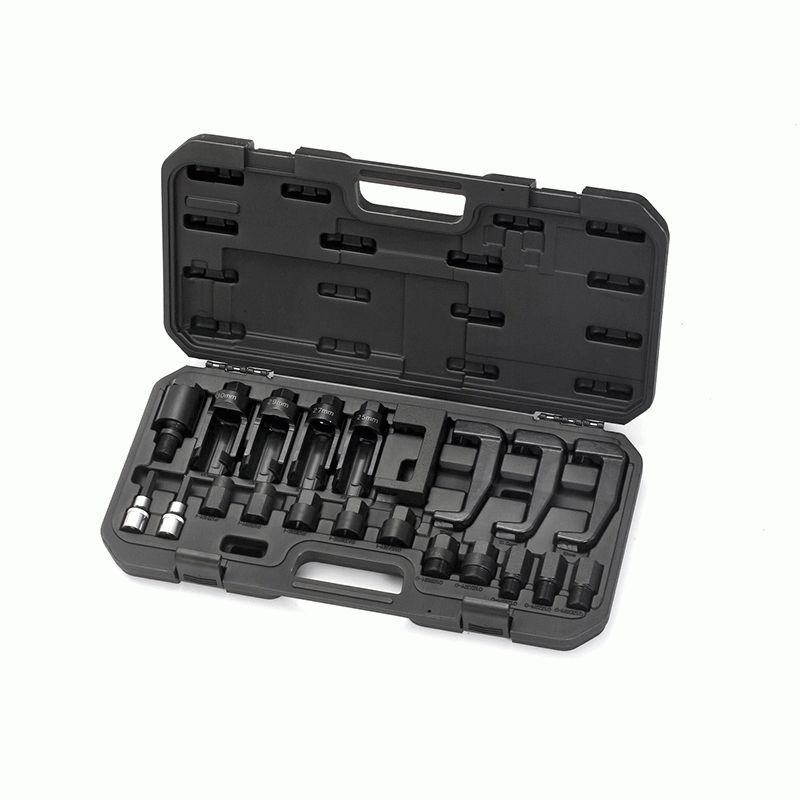 Съемник дизельных форсунок, кейс, 21 предмет МАСТАК 103-51021C