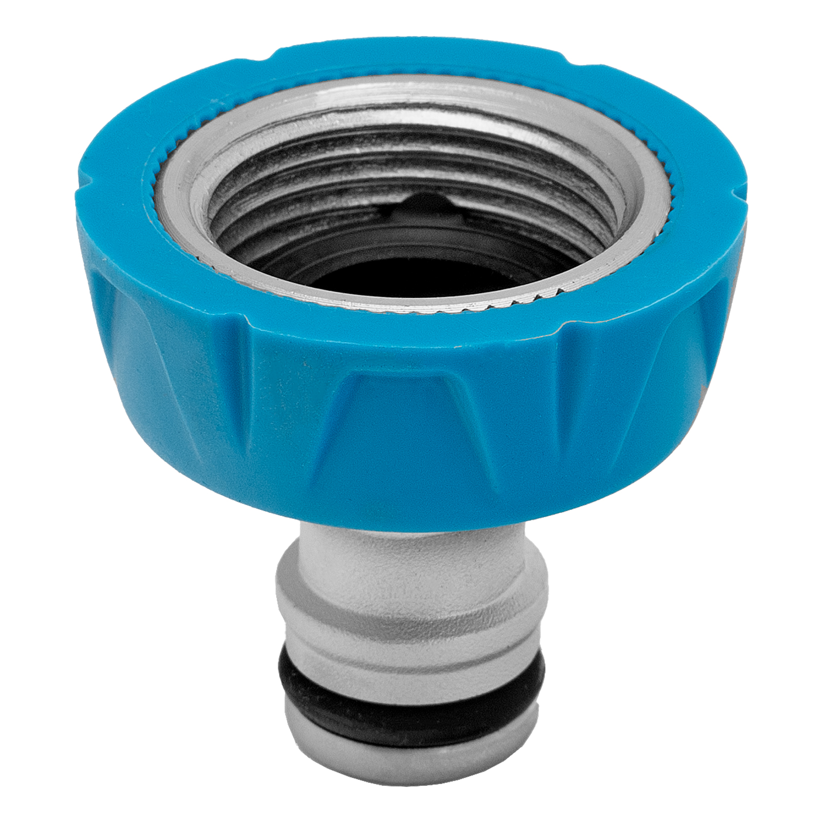 Адаптер штуцерный с внутренней резьбой 3/4", алюминий, TPR, LUXE Palisad