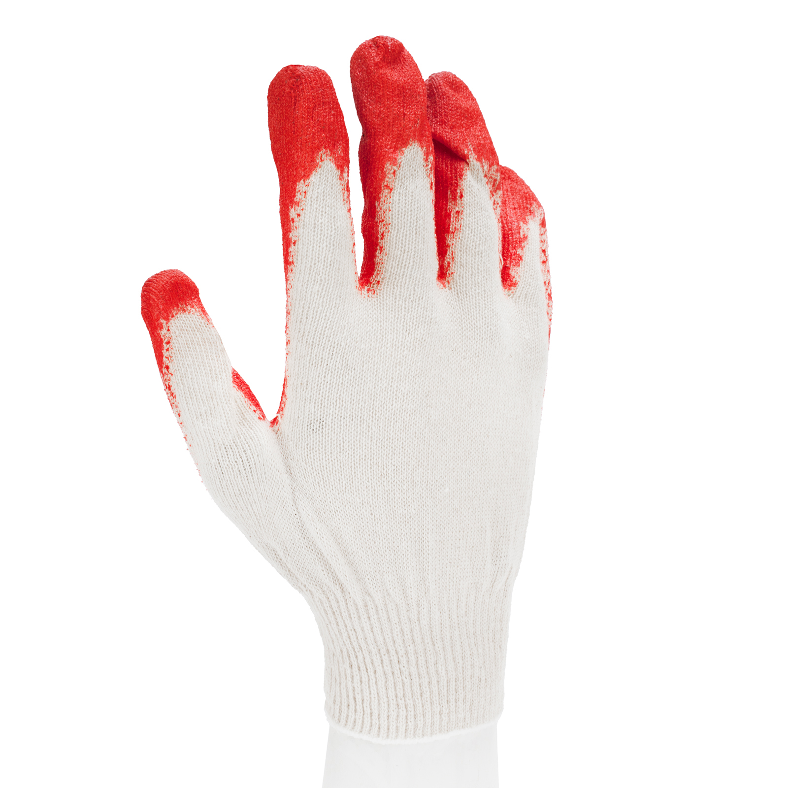 Перчатки х/б, латексный облив, 13 класс, 36 гр