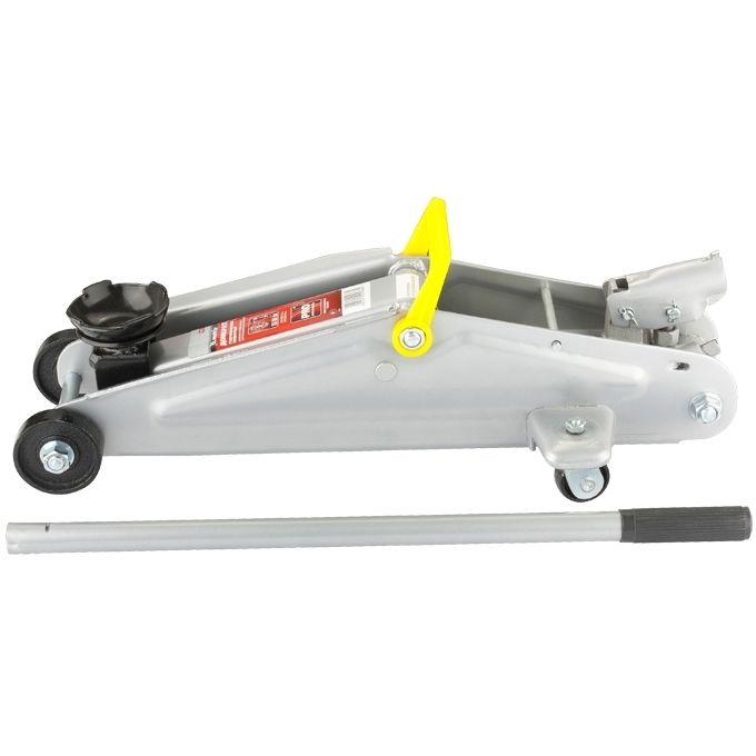 Домкрат гидравлический подкатный, 3 т, высота подъема 130-410 мм Matrix