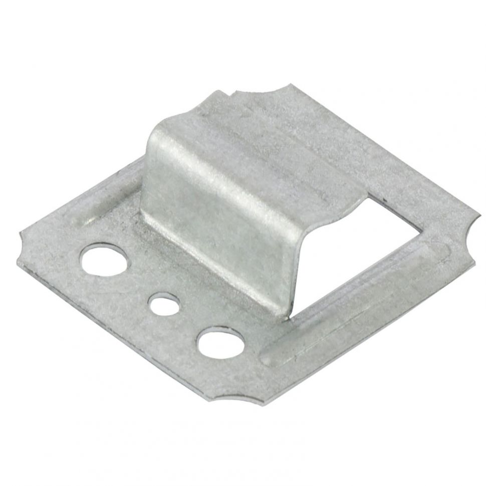 Кляймер №6, оцинкованный с гвоздями, 100 шт Сибртех