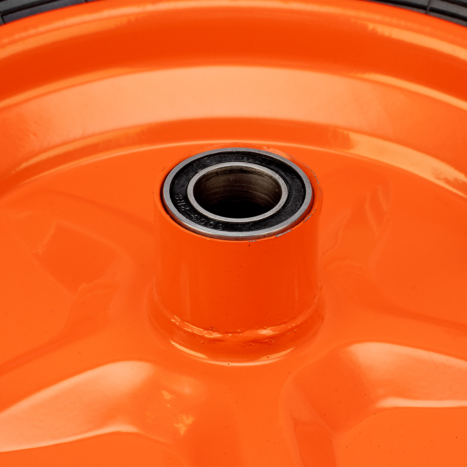 Колесо пневматическое усиленное, шина 8PR, 4.00-8 D400 мм, внутренний диаметр подшипника 20 мм, длина оси 90 мм Palisad