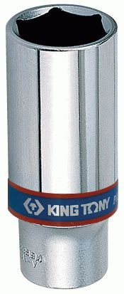 Головка торцевая глубокая шестигранная 3/8", 14 мм KING TONY 323514M
