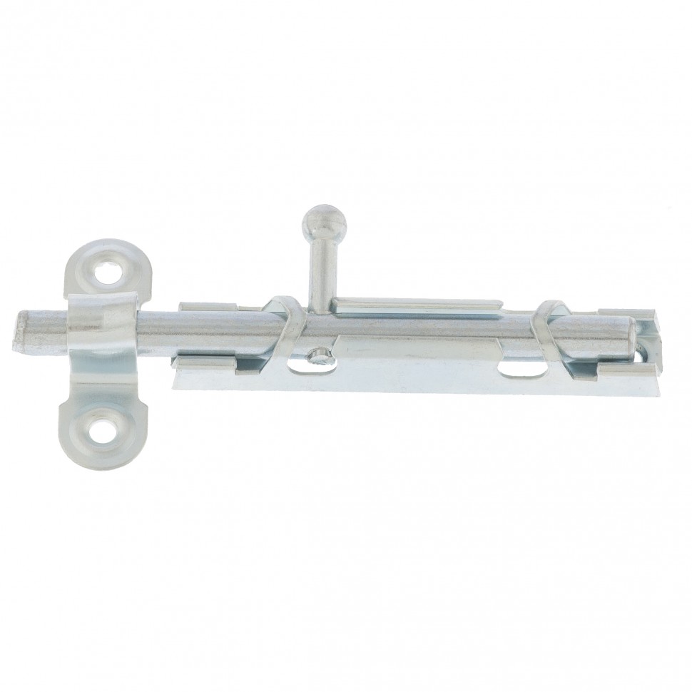 Задвижка накладная ЗТ (Ц.Д.) цинк, 5 шт, (Металлист)