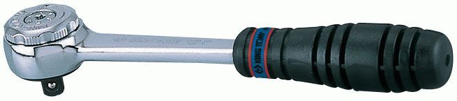 Трещотка 1/4", 144 мм, 72 зубца, дисковый механизм KING TONY 2755-55G