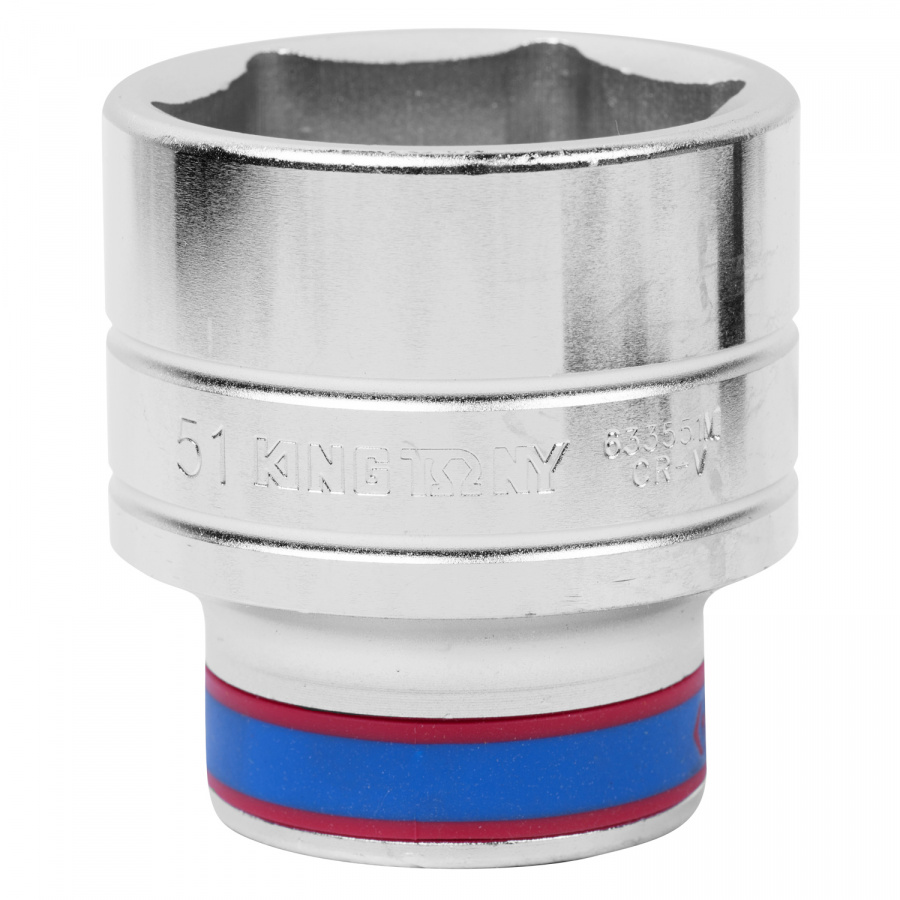 Головка торцевая стандартная шестигранная 3/4", 51 мм KING TONY 633551M