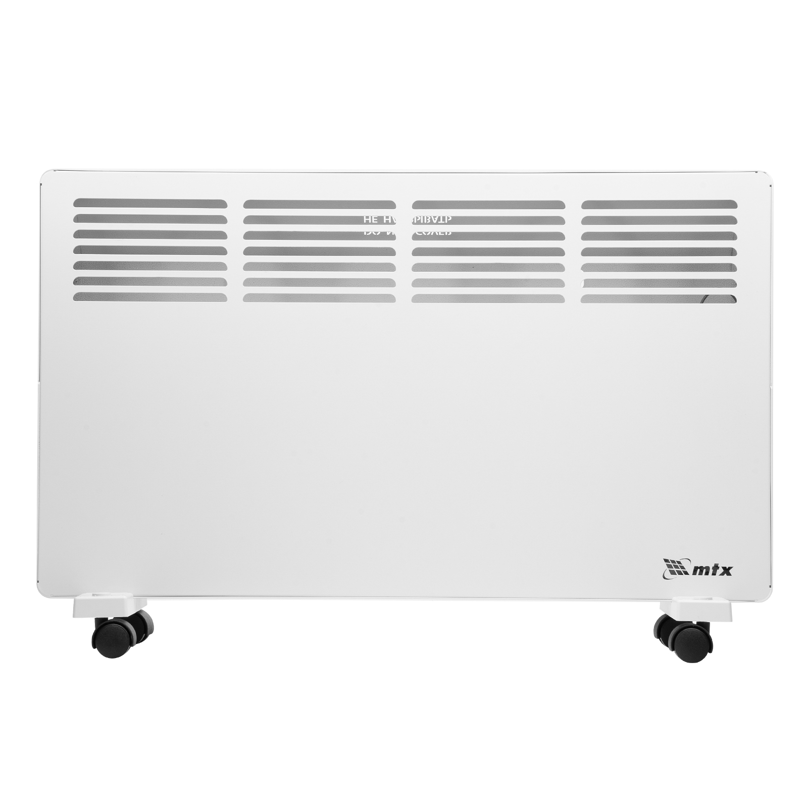Конвектор электрический КМ-1500.2, 230 В, 1500 Вт, X-образный нагреватель, колеса, термостат MTX