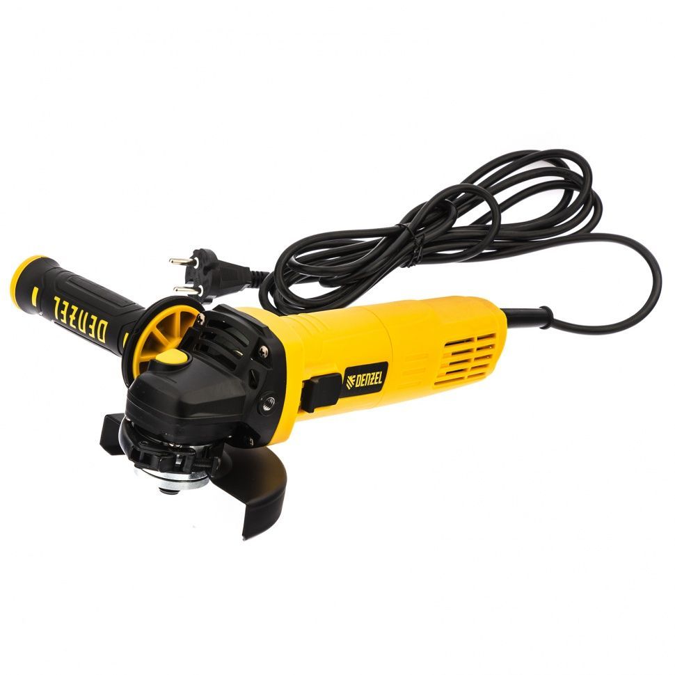 Машина шлифовальная угловая AG115-750, 750 Вт, 115 мм, 11000 об/мин Denzel