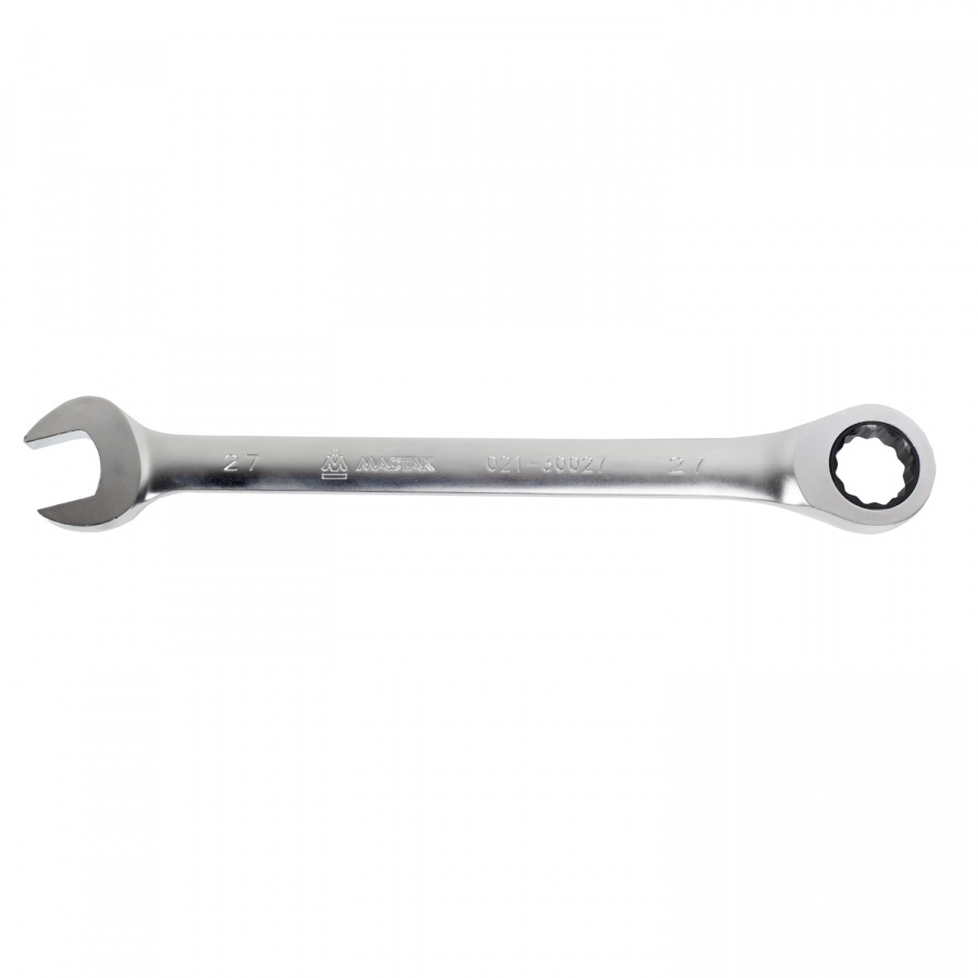Ключ трещоточный комбинированный 27 мм МАСТАК 021-30027H