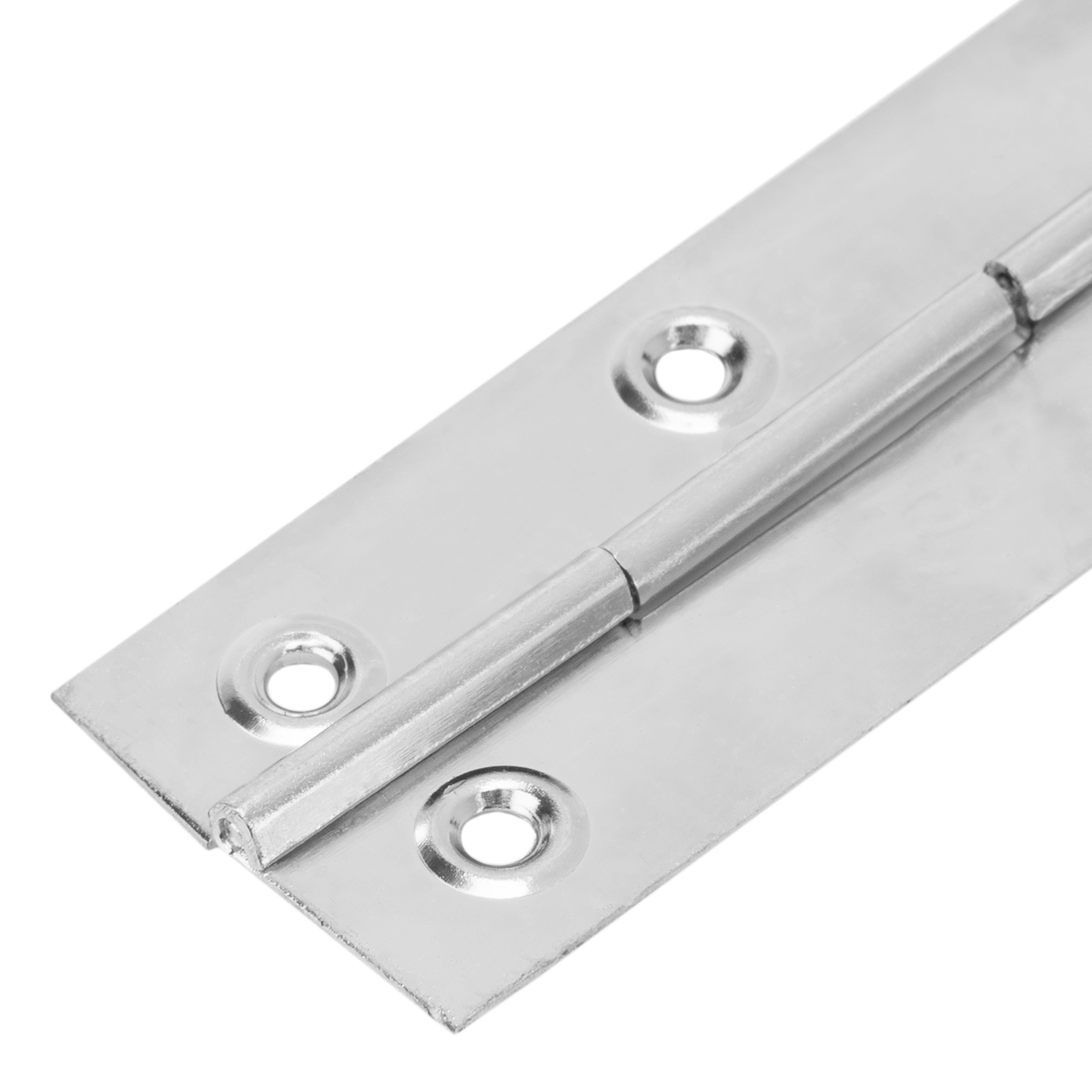 Петля рояльная L-500 мм, цинк, (Металлист)