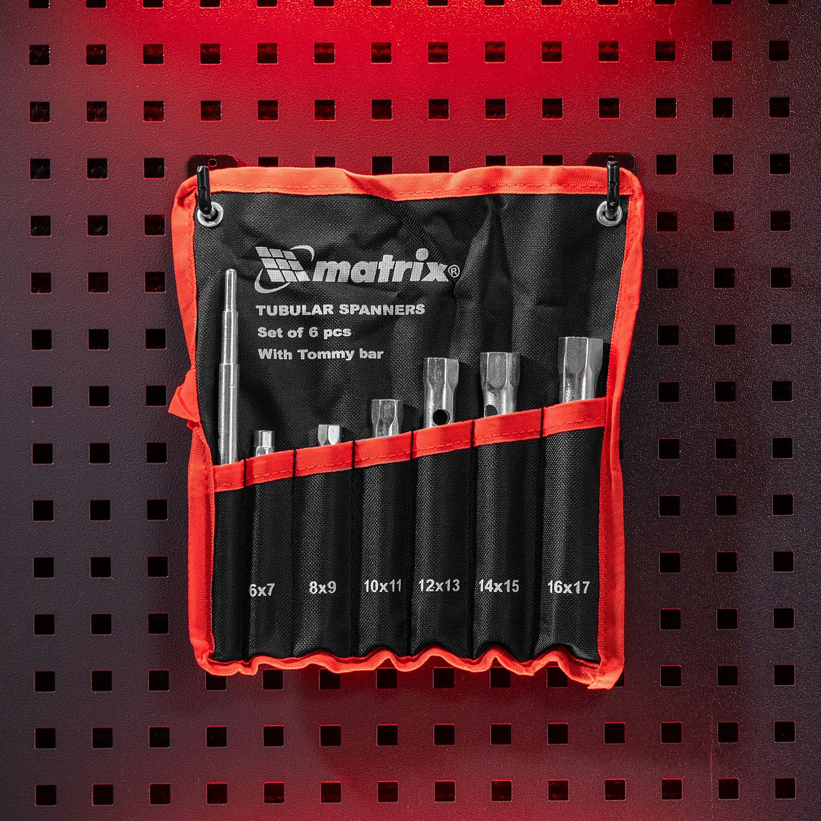 Набор ключей трубчатых торцевых 7 предметов Matrix