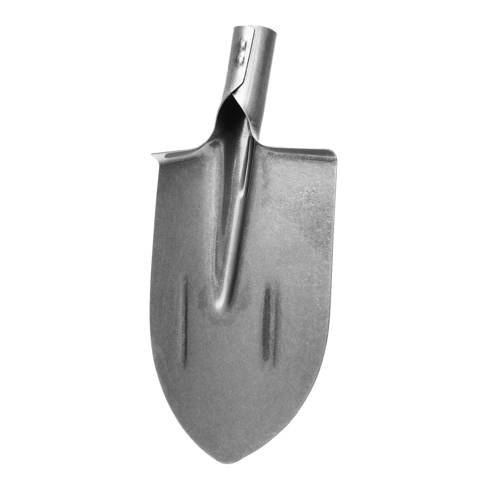 Лопата штыковая, 205х290, ребра жесткости, рессорная сталь, 0,9 кг, без черенка, LUXE// Palisad