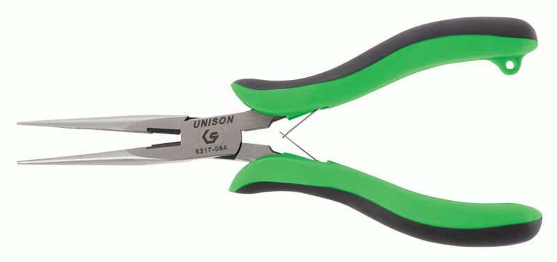 Плоскогубцы удлиненные (утконосы), длина 150 мм UNISON 6317-06AUS