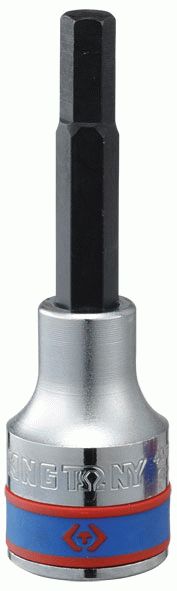 Насадка (бита) торцевая 1/2", Hex, 7 мм, L = 80 мм KING TONY 403507