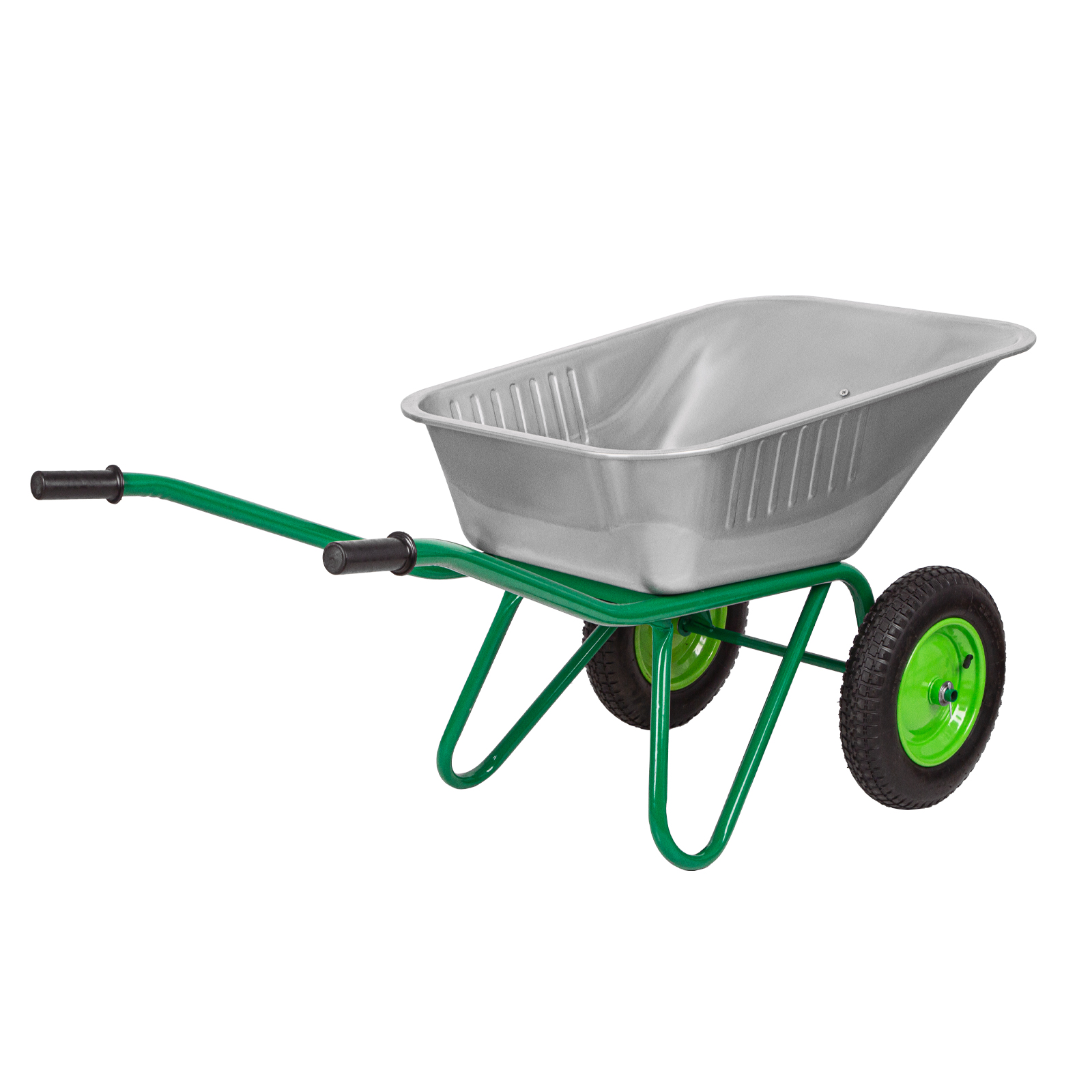 Тачка садово-строительная, 2-х колесная, грузоподъемность 320 кг, объем 100 л Сибртех