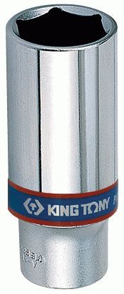 Головка торцевая глубокая шестигранная 3/8", 17 мм KING TONY 323517M