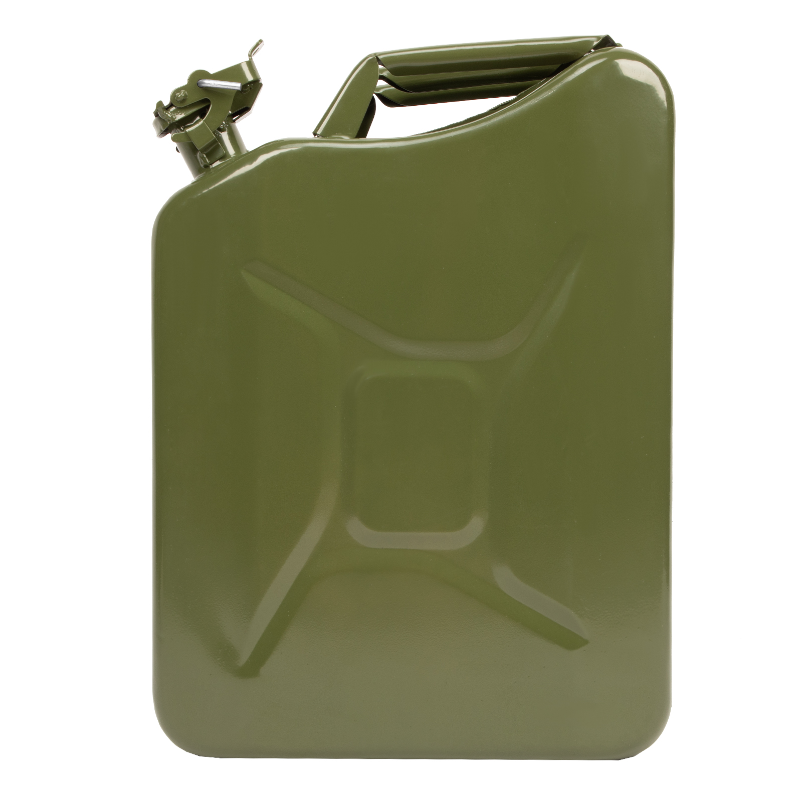 Канистра для топлива, металлическая, толщина стенок 0,8мм, 20 литров