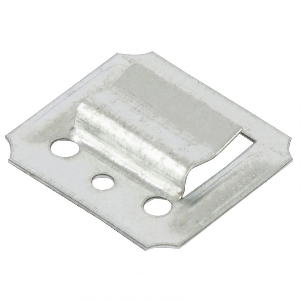 Кляймер №2, оцинкованный с гвоздями, 100 шт Сибртех