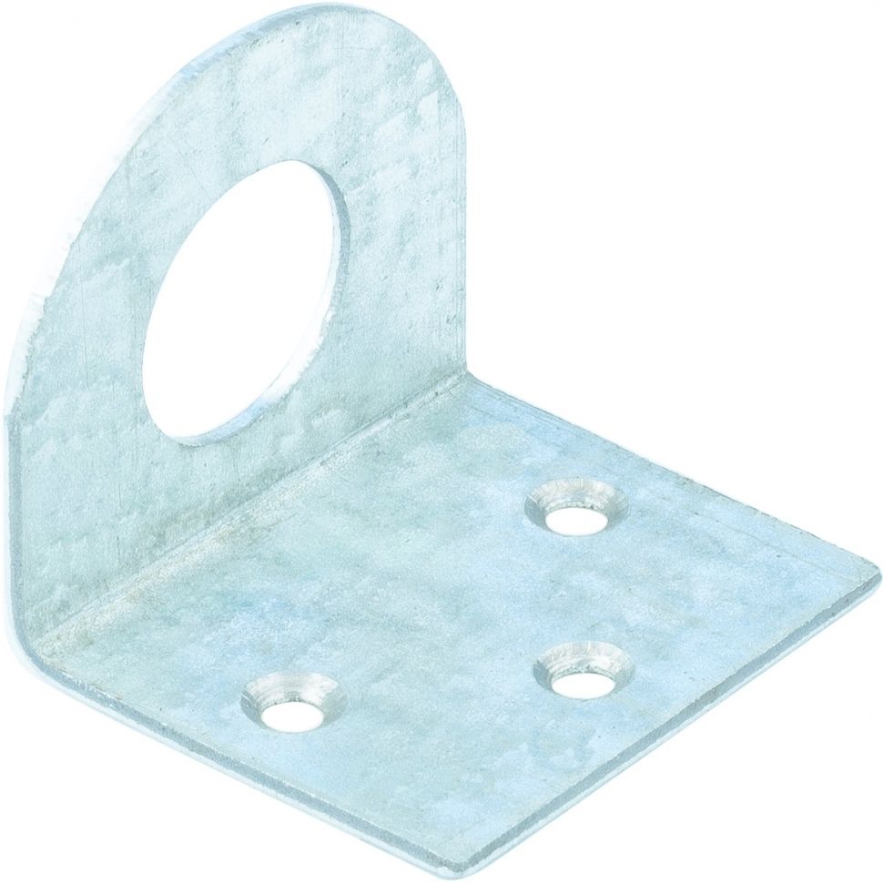 Проушина угловая, 2 мм, 90 х 40 мм, цинк Сибртех