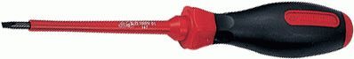 Отвертка шлицевая Slotted 4,0 мм, 100 мм, диэлектрическая KING TONY 14720404