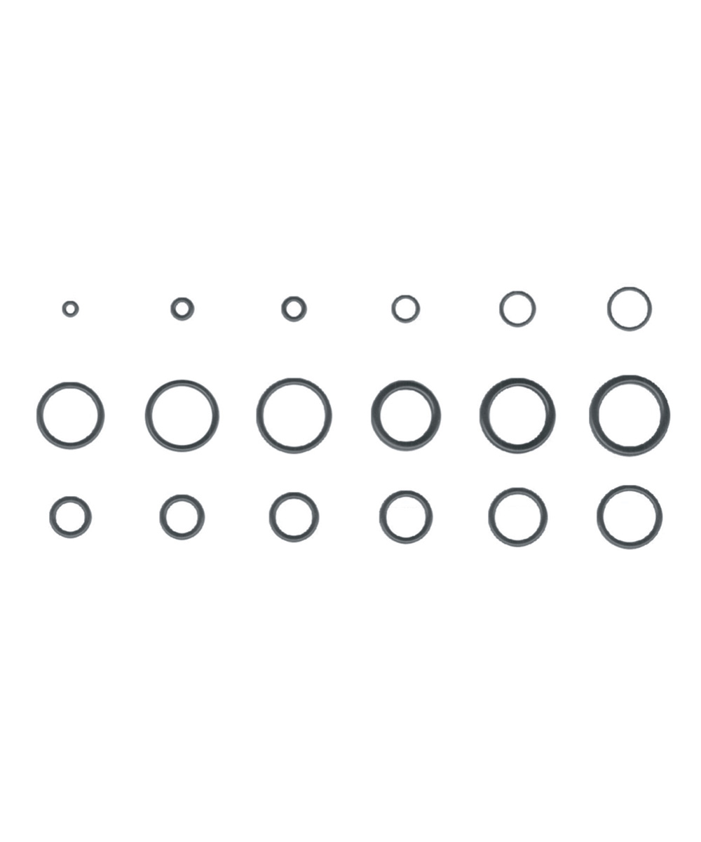 Набор резиновых уплотнительных колец, 3-23 мм, 279 шт