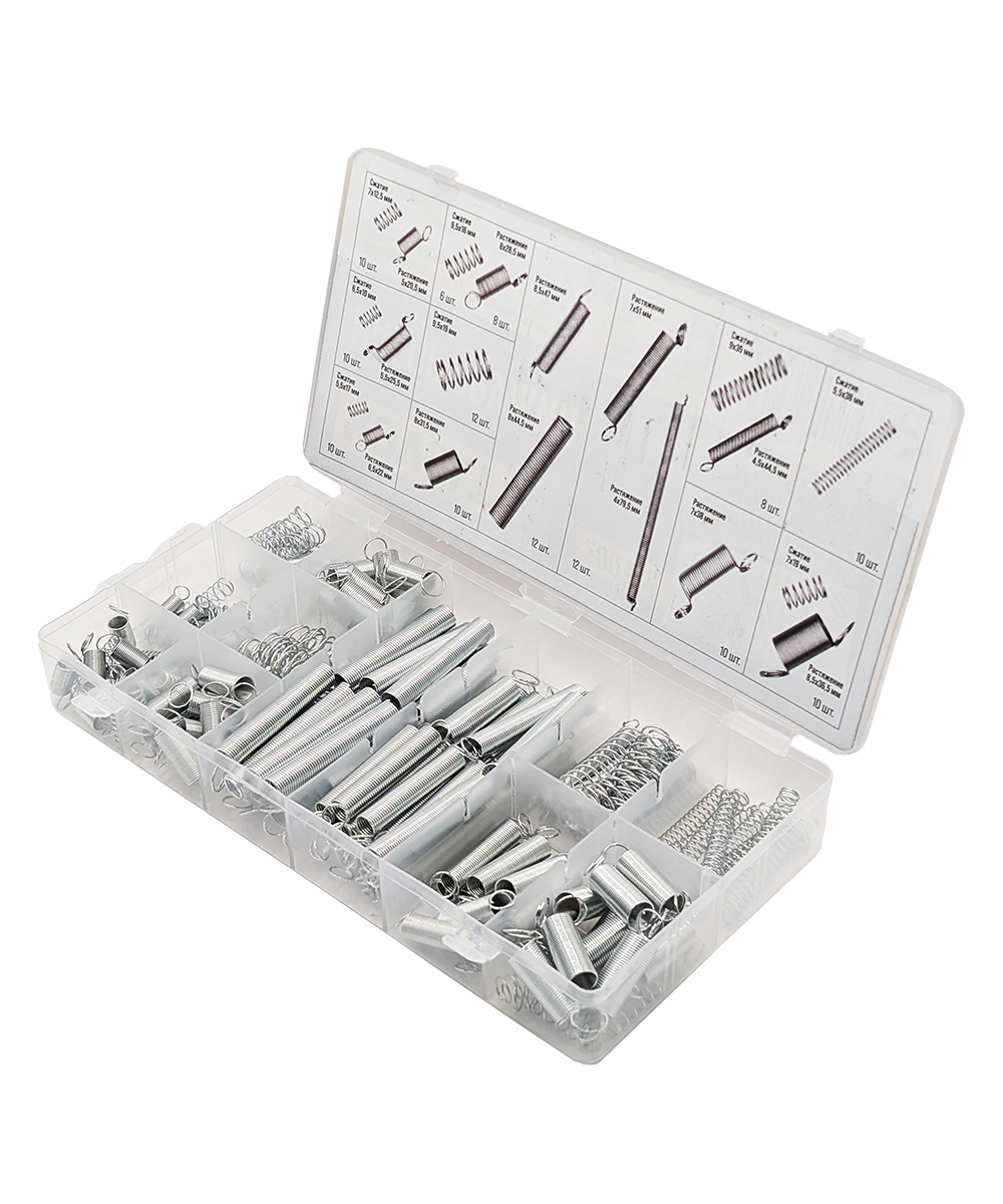 Набор пружин, 200 шт, KOVOLT