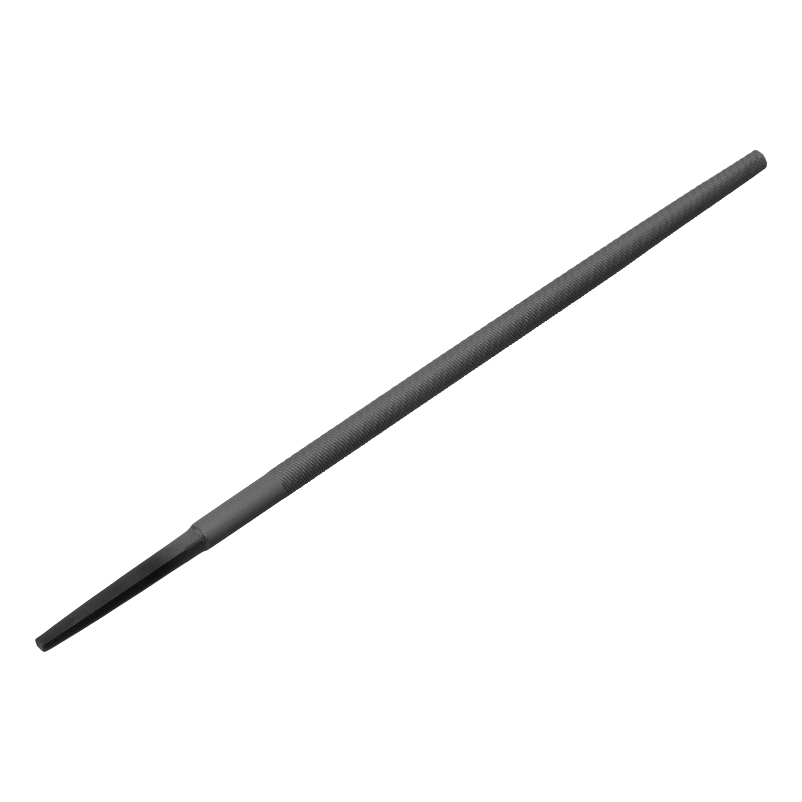 Напильник, 200 мм, №2, круглый, сталь У13А Сибртех