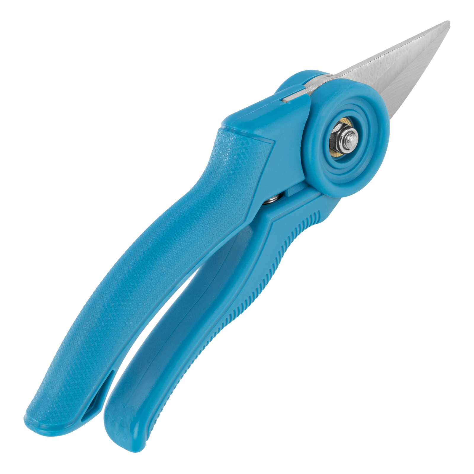 Секатор цветочный, 215 мм, регулировка захвата, пластиковые рукоятки, LUXE Palisad