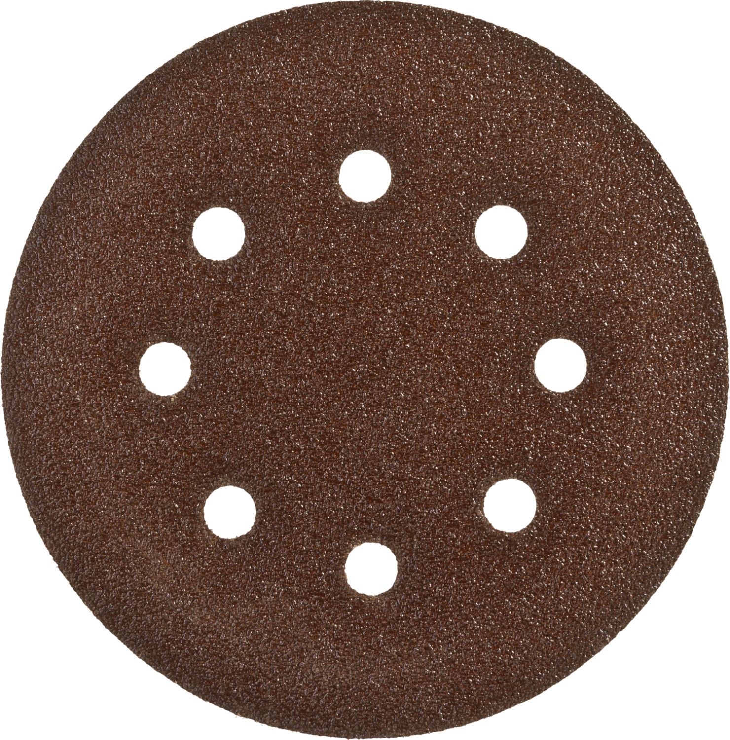 Круг шлифовальный ЗУБР "СТАНДАРТ" из абразивной бумаги на велкро основе, 6 отв., Р60, 150мм, 5шт