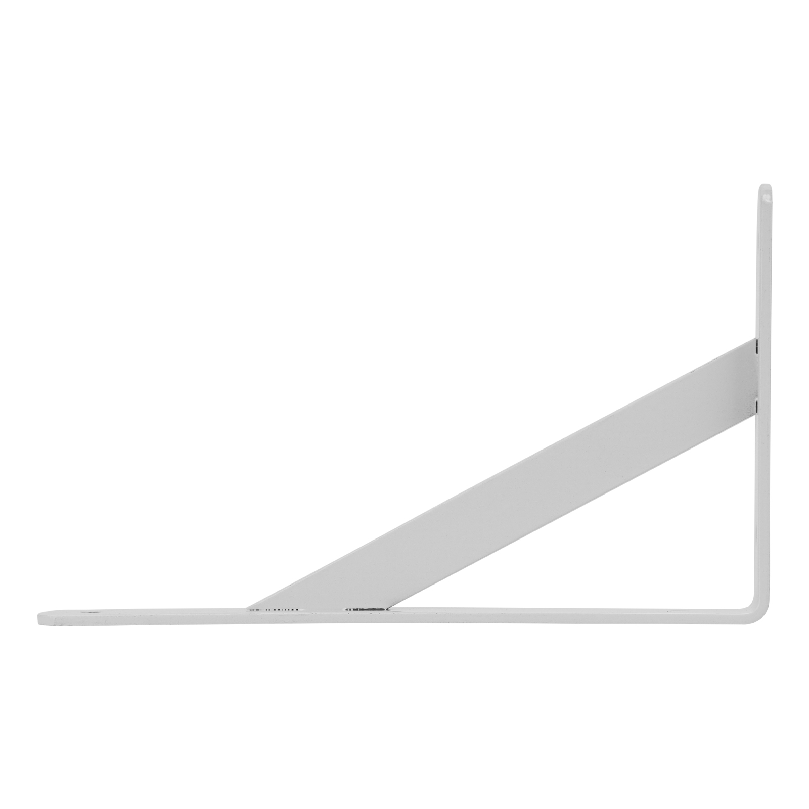 Кронштейн усиленный, 250 х 150 х 30 х 4 мм, белый Сибртех