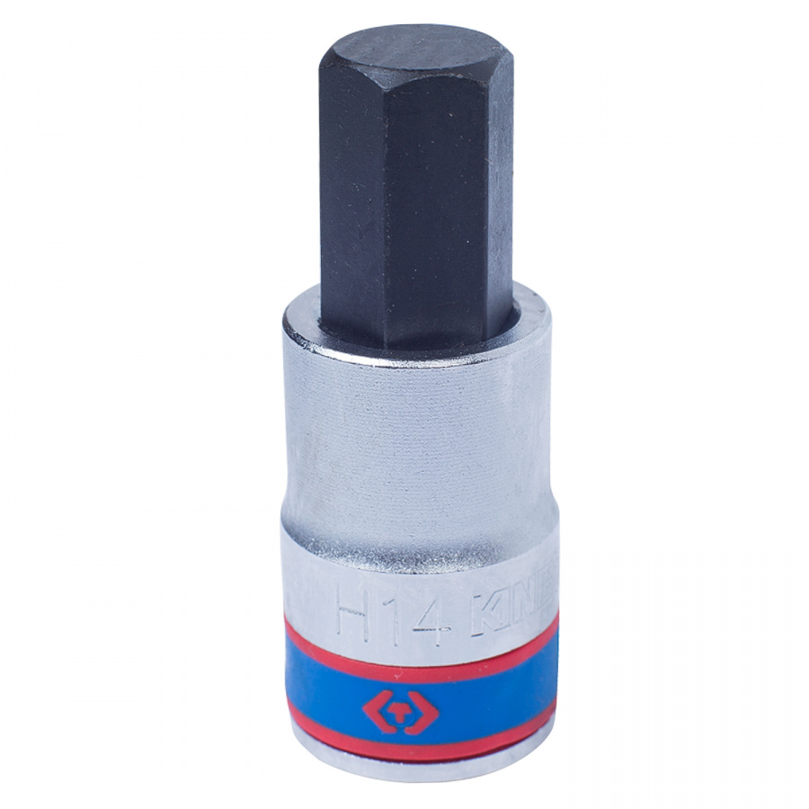 Насадка (бита) торцевая 1/2", Hex, 14 мм, L = 60 мм KING TONY 402514
