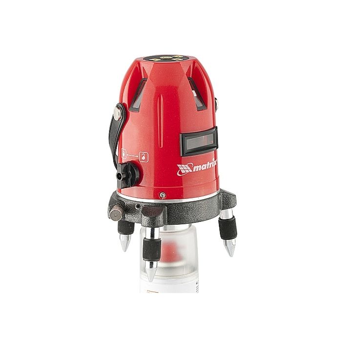 Уровень лазерный, самовыравнивающийся, набор в пластиковом кейсе Matrix