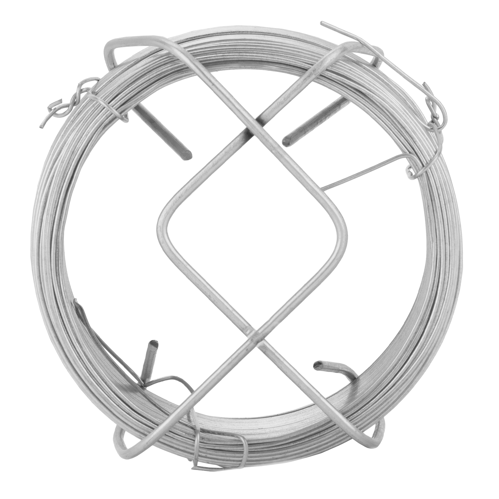 Проволока стальная, оцинкованная 0.7 мм, длина 75 м Сибртех