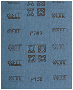 Листы шлифовальные на тканевой основе, алюминий-оксидный абразивный слой 230х280 мм, 10 шт. Р 150