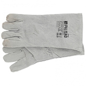 Перчатки спилковые с манжетой для садовых и строительных работ, утолщенные, размер XL, Palisad