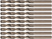 Сверла по металлу HSS полированные 4,5 мм (10 шт.)
