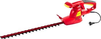 Кусторез GRINDA "PRO Line", электрический,3300об/мин, длина шины 510мм, р/с 24мм,расстояние между ножами 14мм, 600Вт