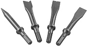 JAZ-3944H Комплект коротких зубил для пневматического молотка (JAH-6833H), 4 предмета